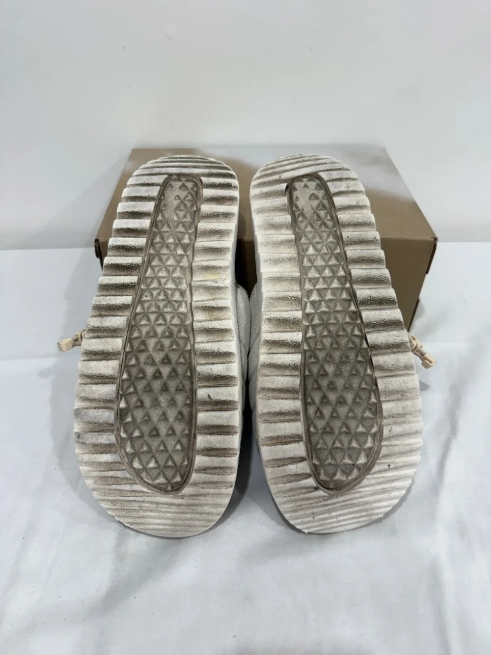 Used W/O Box! Men's Nike Asuna Slides Pearl White Sail Summer Sandals Size 13
